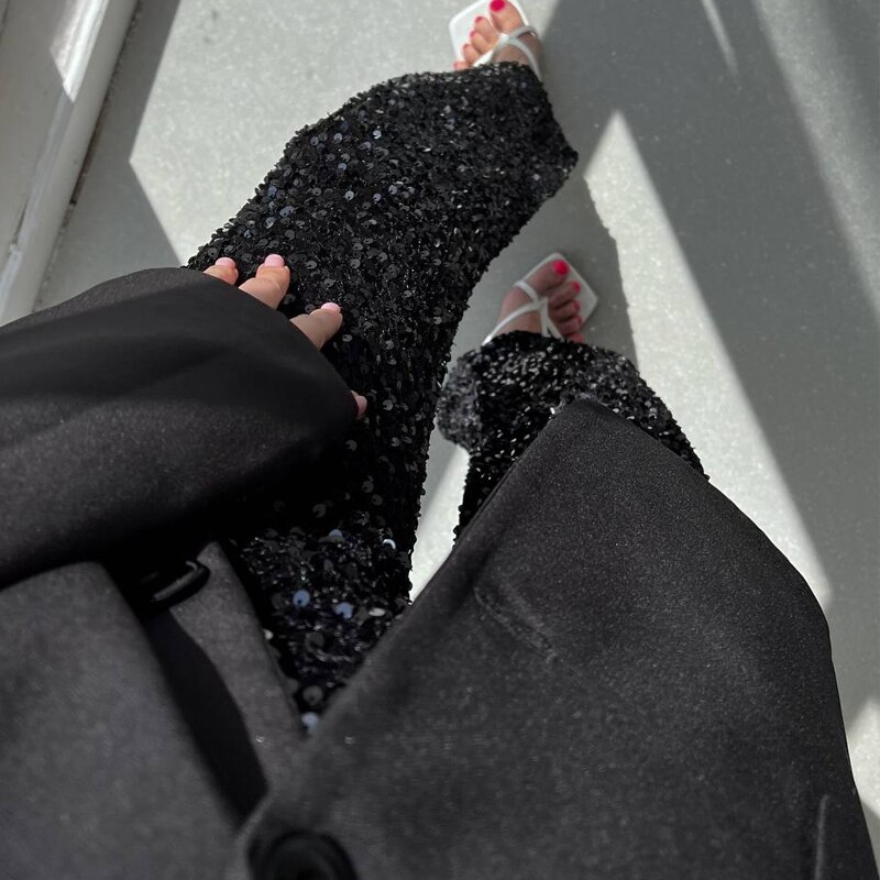 Pantalón Eclipse de Lentejuelas